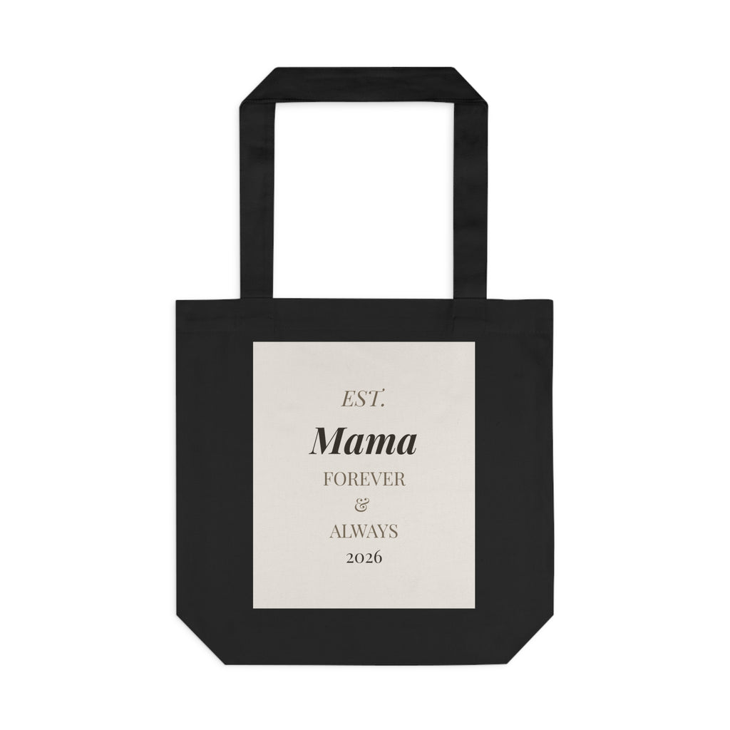 Mother's Day Tote Bag – "Est. MAMA" & "Soft Power" Cotton Tote | Baseline Apparel