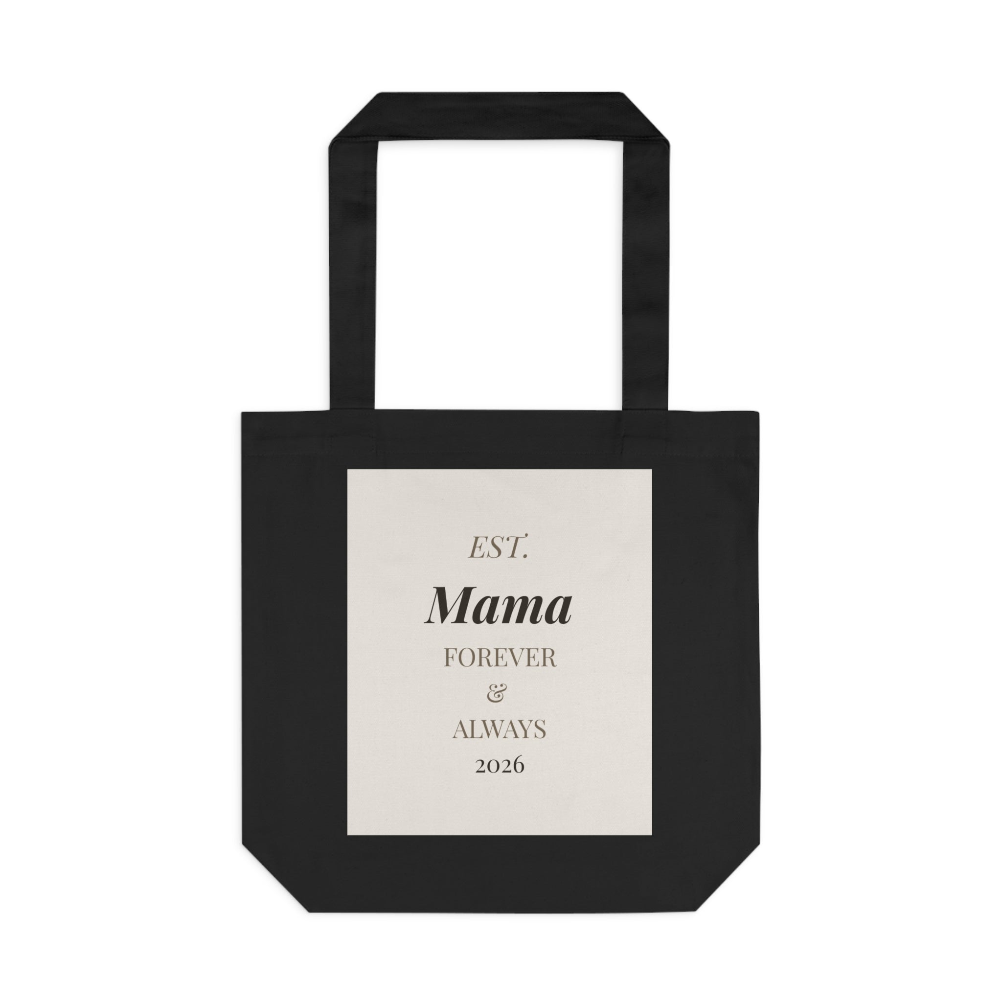 Mother's Day Tote Bag – "Est. MAMA" & "Soft Power" Cotton Tote | Baseline Apparel