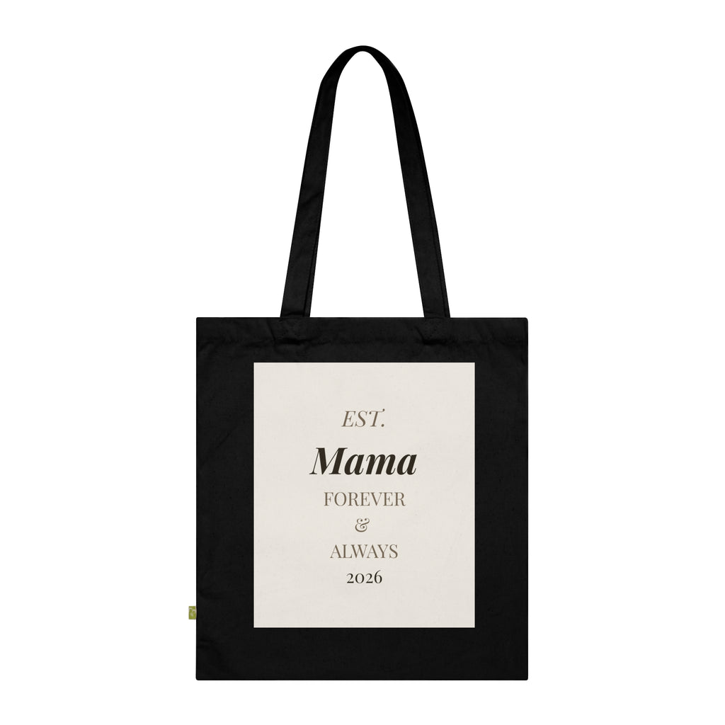 Mother's Day Organic Cotton Tote Bag – "Est. MAMA" & "Soft Power" | Baseline Apparel