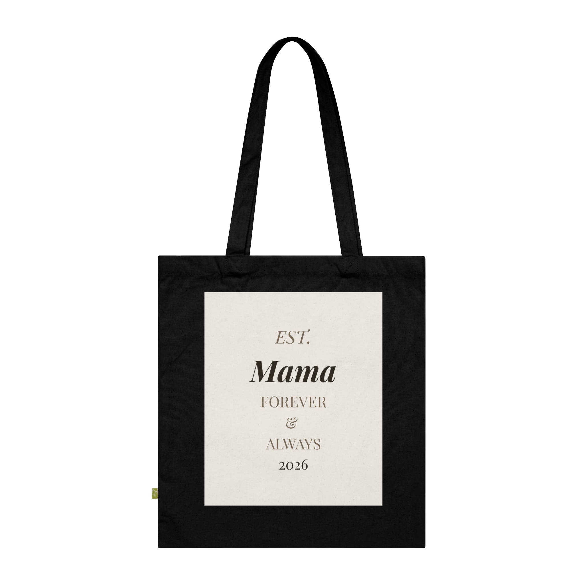 Mother's Day Organic Cotton Tote Bag – "Est. MAMA" & "Soft Power" | Baseline Apparel