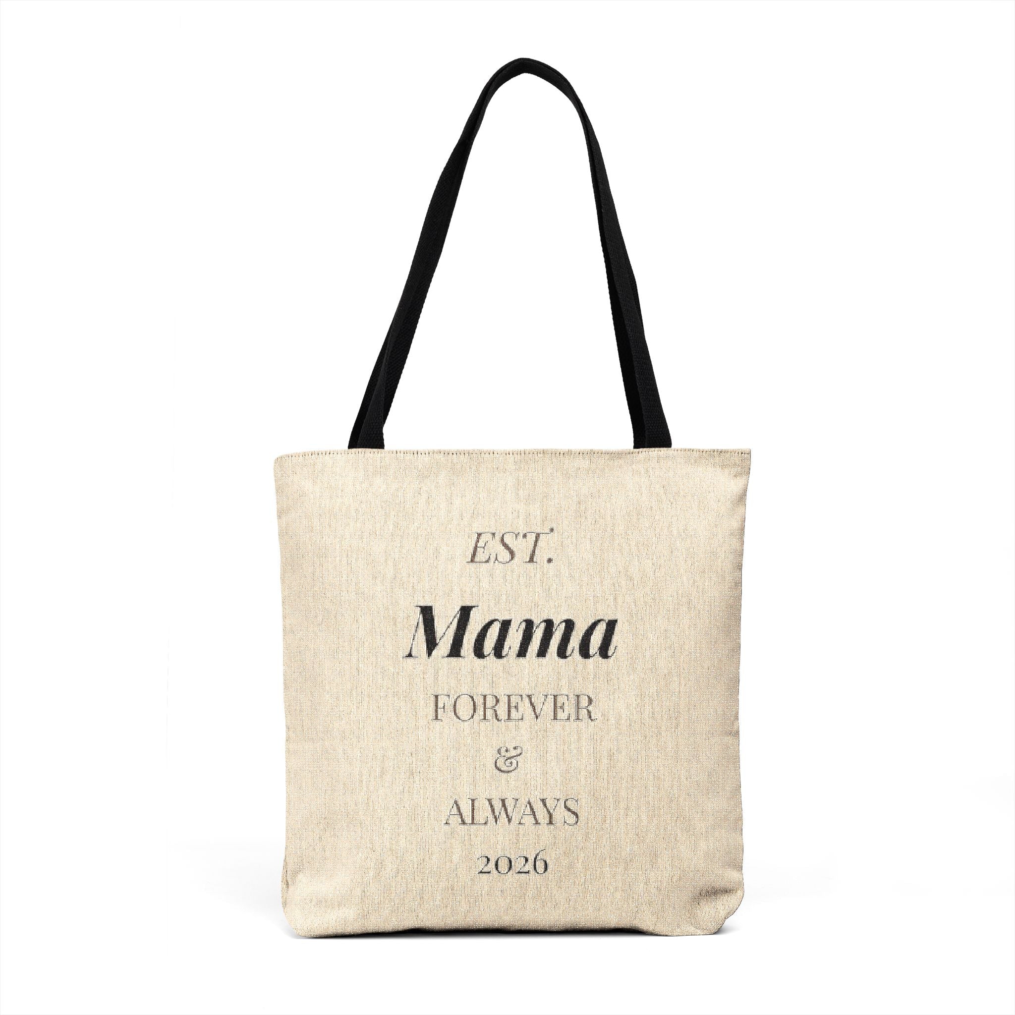 Mother's Day Woven Tote Bag – "Est. MAMA" & "Soft Power" | Baseline Apparel