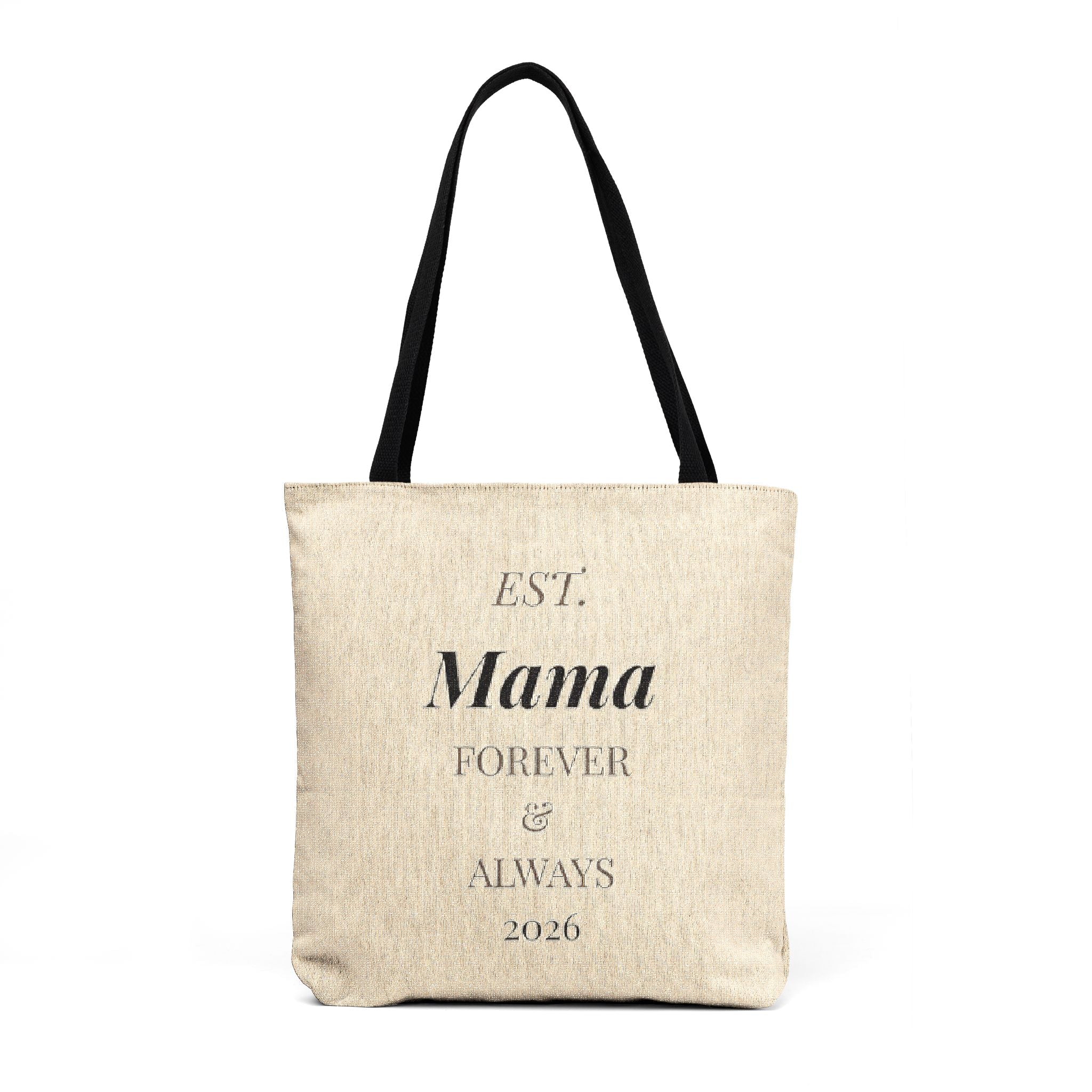 Mother's Day Woven Tote Bag – "Est. MAMA" & "Soft Power" | Baseline Apparel