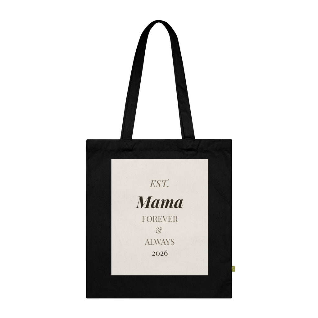 Mother's Day Organic Cotton Tote Bag – "Est. MAMA" & "Soft Power" | Baseline Apparel