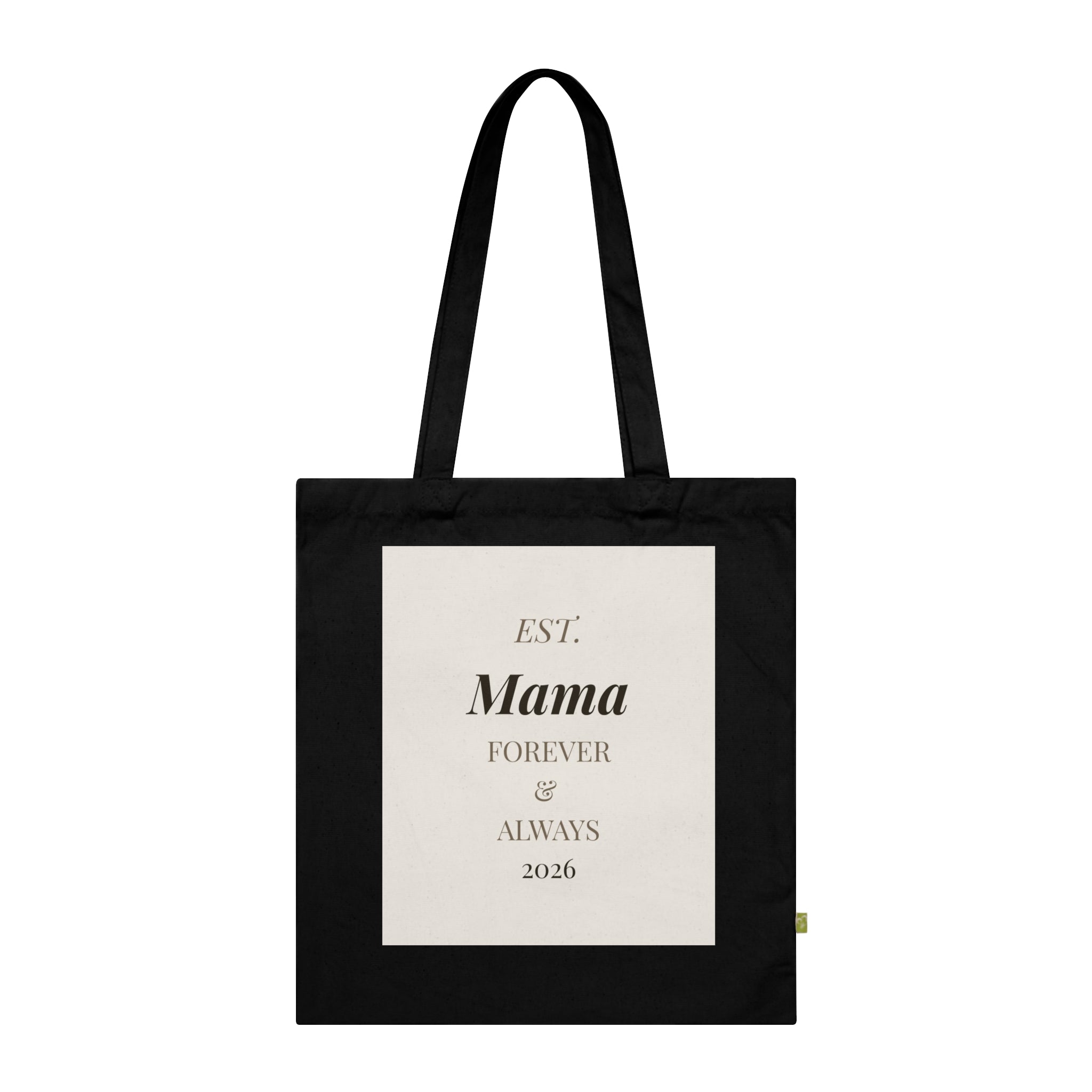 Mother's Day Organic Cotton Tote Bag – "Est. MAMA" & "Soft Power" | Baseline Apparel